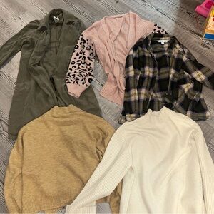 Large & XL sweater lot